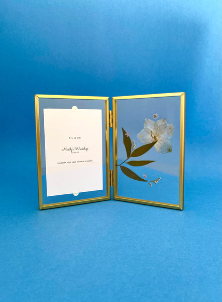 Pressed Flower Opening Photo Frame