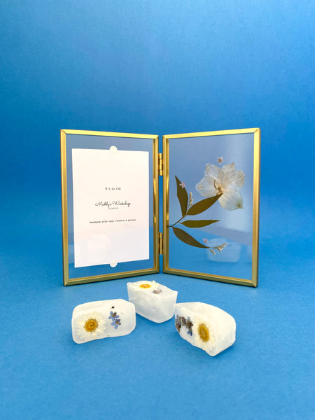 Pressed Flower Opening Photo Frame