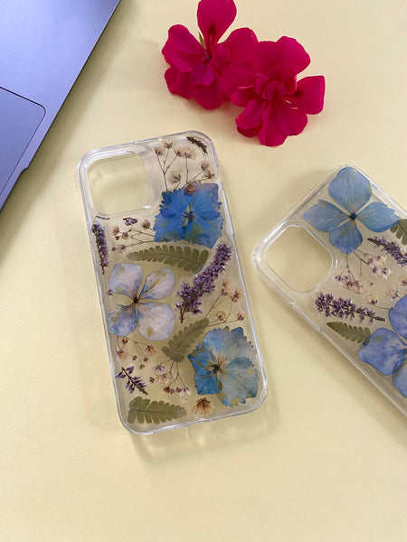 Handmade Real Pressed Flower Phone Case