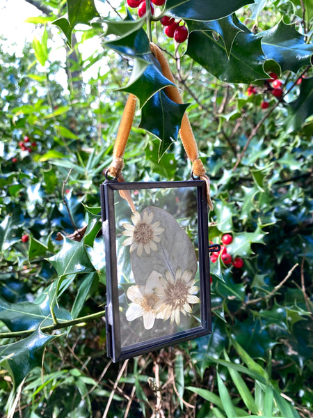 Mini Hanging Pressed Flower Frame Christmas decoration