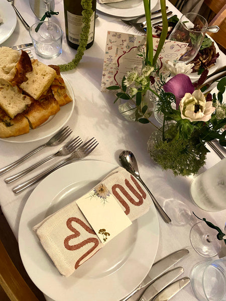 Pressed Flower Wedding Place Cards