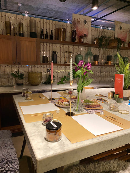 Private Flower Pressing Workshop (6-10 people)